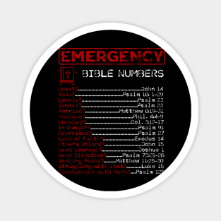 bible emergency hotline numbers, Magnet